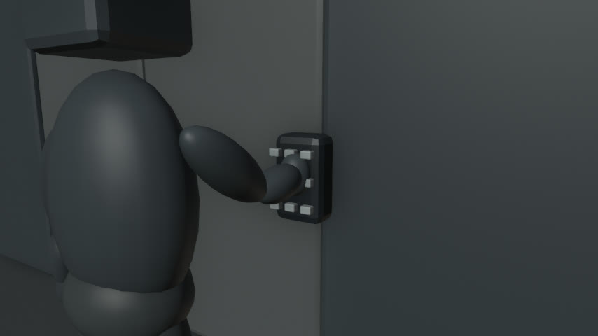 Blender previz — close-up blocking